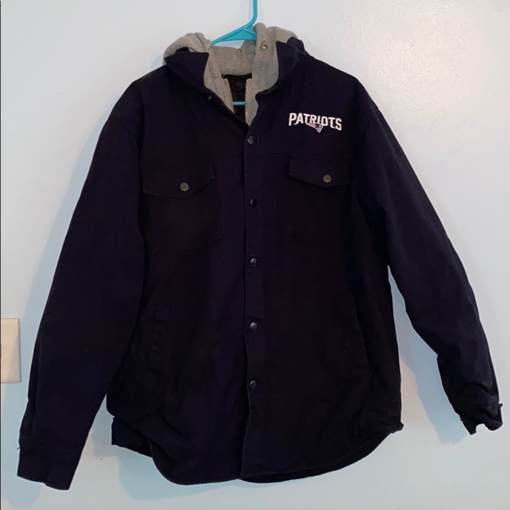 New England patriots jacket insulated